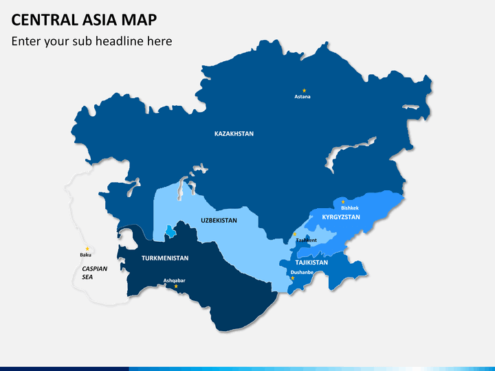 Central Asia Map